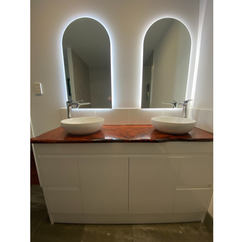 Epoxy Resin Bench with Innovation Property Solutions, Beerwah & Sunshine Coast Hinterland