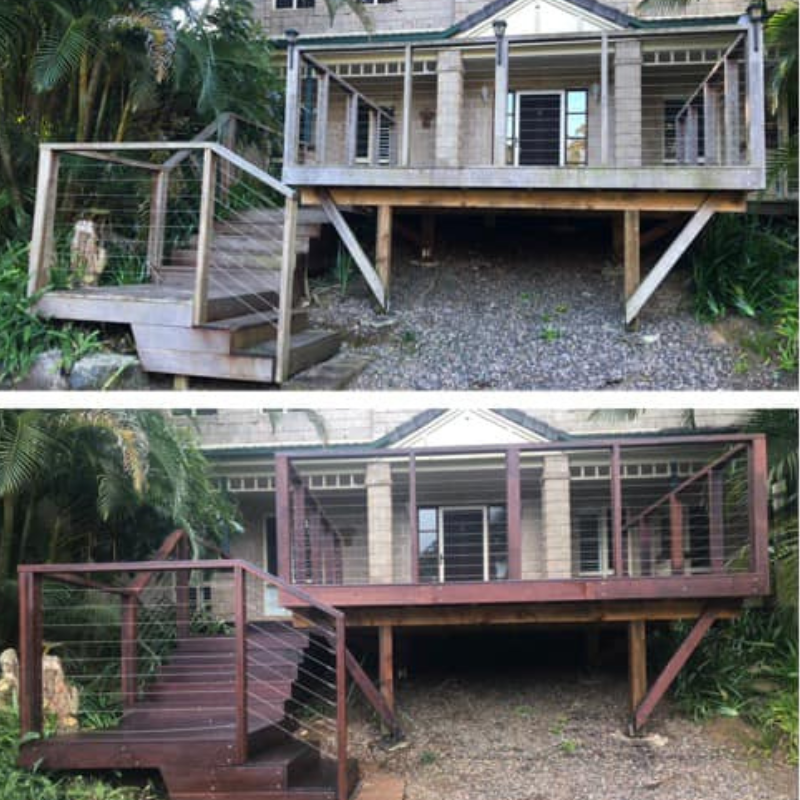 Decking and Timber with Innovation Property Solutions. Trusted builder servicing Beerwah, Sunshine Coast and Brisbane.